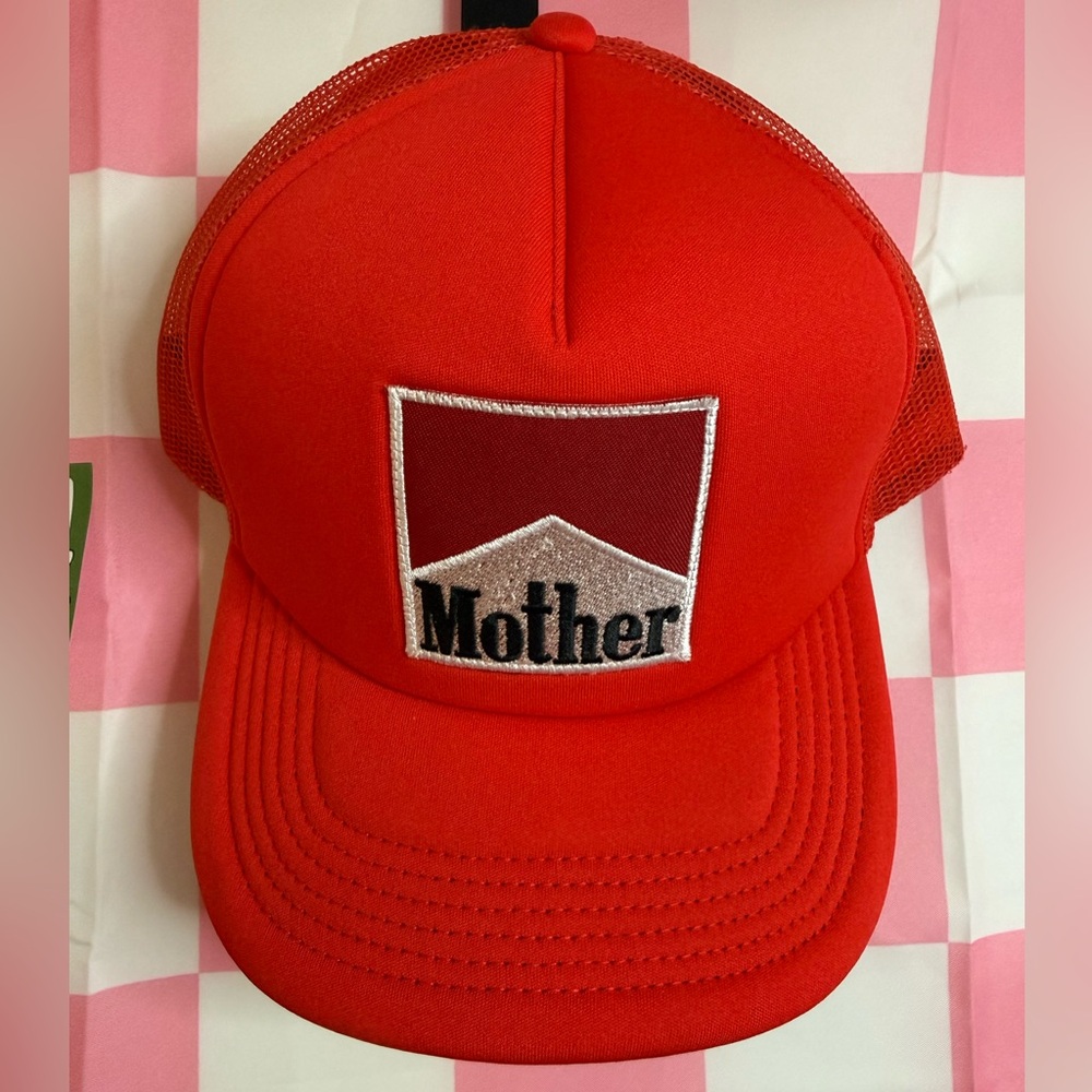 Happy Little Mother Red Trucker Hat